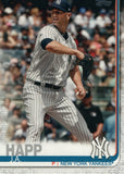 #481 J.A. Happ New York Yankees 2019 Topps Series 2 Baseball Card GAT
