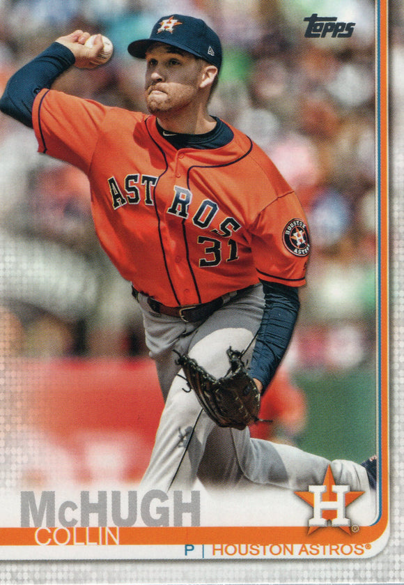 #674 Collin McHugh Houston Astros 2019 Topps Series 2 Baseball Card GAT