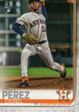#392 Cionel Perez Rookie Houston Astros 2019 Topps Series 2 Baseball Card GAT
