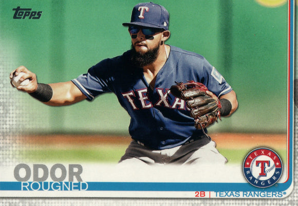 #511 Rougned Odor Texas Rangers 2019 Topps Series 2 Baseball Card GAT