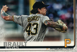 #435 Steven Brault Pittsburgh Pirates 2019 Topps Series 2 Baseball Card GAT