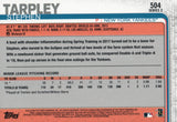 #504 Stephen Tarpley Rookie New York Yankees 2019 Topps Series 2 Baseball Card GAT