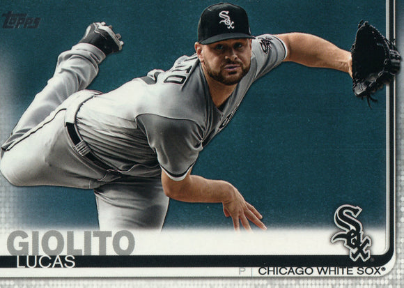 #664 Lucas Giolito Chicago White Sox 2019 Topps Series 2 Baseball Card GAT