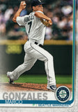 #523 Marco Gonzales Seattle Mariners  2019 Topps Series 2 Baseball Card GAU
