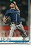 #626 Robbie Erlin San Diego Padres 2019 Topps Series 2 Baseball Card GAU
