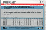 #518 Steven Wright Boston Red Sox 2019 Topps Series 2 Baseball Card GAU