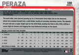 #590 Jose Peraza Cincinnati Reds 2019 Topps Series 2 Baseball Card GAU