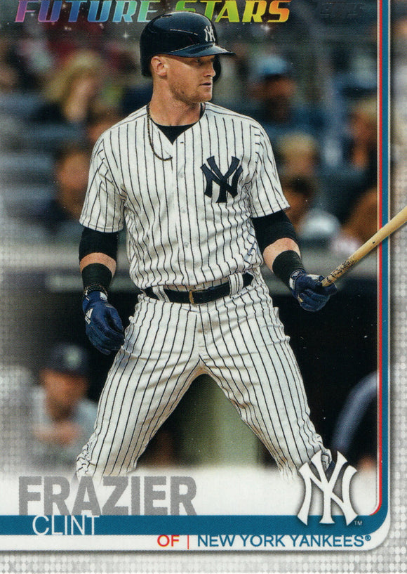 #412 Clint Frazier Future Stars New York Yankees 2019 Topps Series 2 Baseball Card GAU