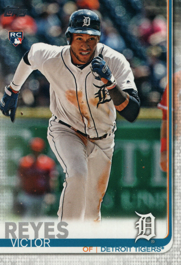 #560 Victor Reyes Rookie Detroit Tigers 2019 Topps Series 2 Baseball Card GAV