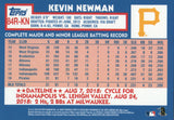 84R-KN Kevin Newman Rookie Pittsburgh Pirates 2019 Topps Series 2 Baseball Card GAV