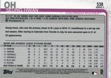 #538 Seung-Hwan Oh Colorado Rockies 2019 Topps Series 2 Baseball Card GAV