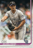 #538 Seung-Hwan Oh Colorado Rockies 2019 Topps Series 2 Baseball Card GAV