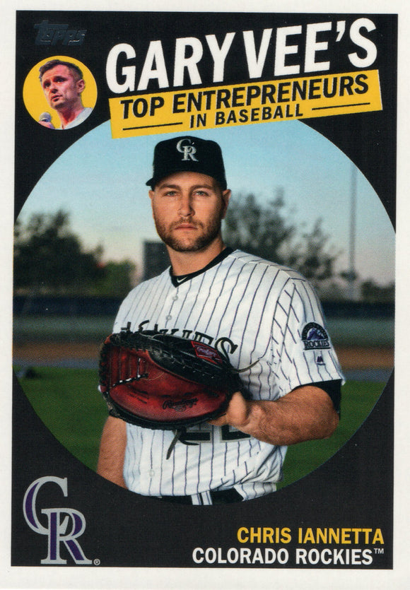 GV-7 Chris Iannetta Colorado Rockies 2019 Topps Series 2 Baseball Card GAV