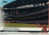 #521 Chase Field Arizona Diamondbacks 2019 Topps Series 2 Baseball Card GAV