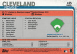 #495 Progressive Field Cleveland Indians 2019 Topps Series 2 Baseball Card GAV