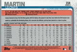 #358 Leonys Martin Cleveland Indians 2019 Topps Series 2 Baseball Card GAV