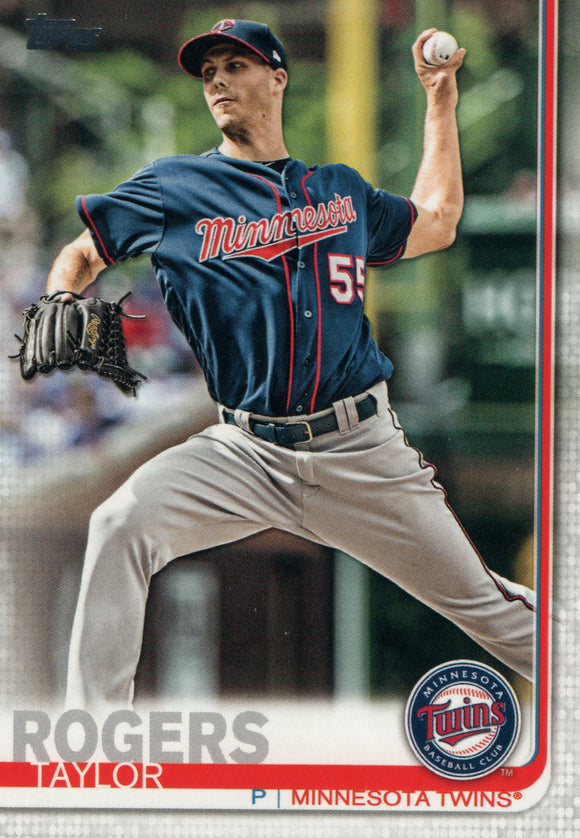 #453 Taylor Rogers Minnesota Twins 2019 Topps Series 2 Baseball Card GAV