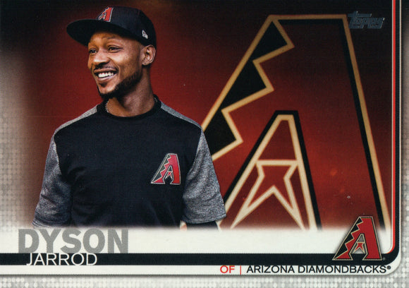 #351 Jarrod Dyson Arizona Diamondbacks 2019 Topps Series 2 Baseball Card GAW