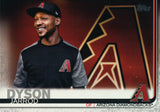 #351 Jarrod Dyson Arizona Diamondbacks 2019 Topps Series 2 Baseball Card GAW