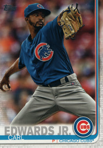 #569 Carl Edwards Jr. Chicago Cubs 2019 Topps Series 2 Baseball Card GAW