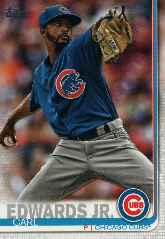 #569 Carl Edwards Jr. Chicago Cubs 2019 Topps Series 2 Baseball Card GAW
