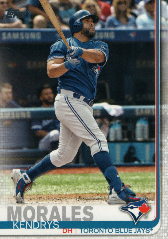 #436 Kendrys Morales Toronto Blue Jays 2019 Topps Series 2 Baseball Card GAW