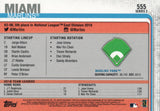 #555 Marlins Park Miami Marlins 2019 Topps Series 2 Baseball Card GAW