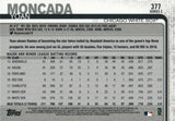 #377 Yoan Moncada 150 Years Chicago White Sox 2019 Topps Series 2 Baseball Card GAW