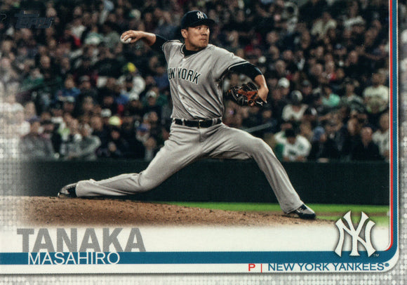 #396 Masahiro Tanaka New York Yankees 2019 Topps Series 2 Baseball Card GAX