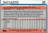 #385 Ender Inciarte Atlanta Braves 2019 Topps Series 2 Baseball Card GAX