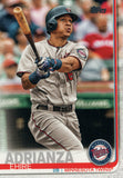 #608 Ehire Adrianza Minnesota Twins 2019 Topps Series 2 Baseball Card GAX