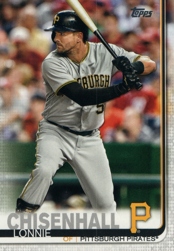 #431 Lonnie Chisenhall Pittsburgh Pirates 2019 Topps Series 2 Baseball Card GAX