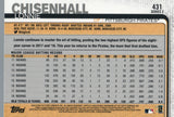 #431 Lonnie Chisenhall Pittsburgh Pirates 2019 Topps Series 2 Baseball Card GAX
