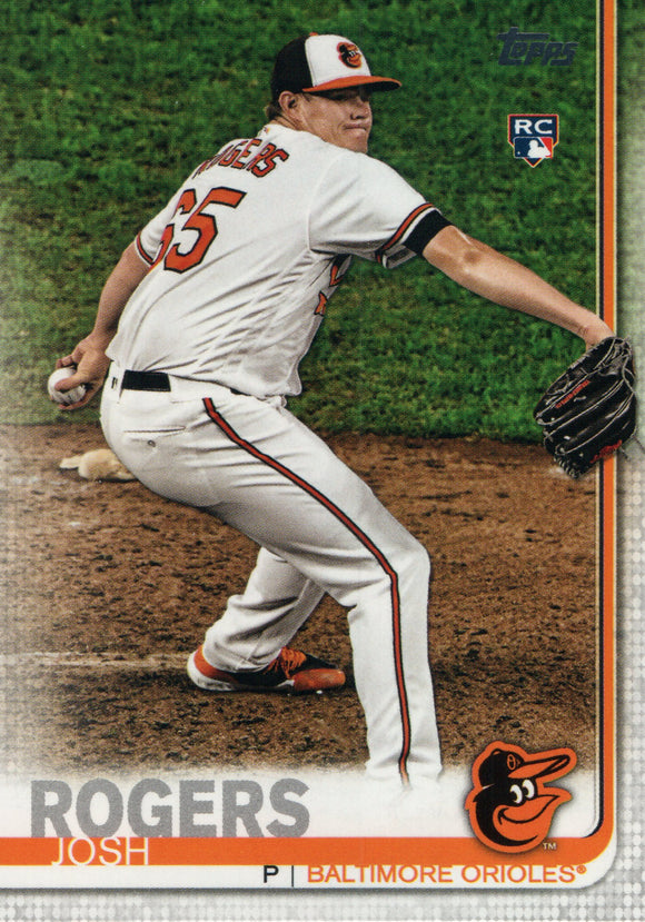 #567 Josh Rogers Rookie Baltimore Orioles 2019 Topps Series 2 Baseball Card GAX