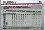 #499 Damiel Murphy Colorado Rockies 2019 Topps Series 2 Baseball Card GAX