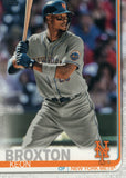 #416 Keon Broxton New York Mets 2019 Topps Series 2 Baseball Card GYA