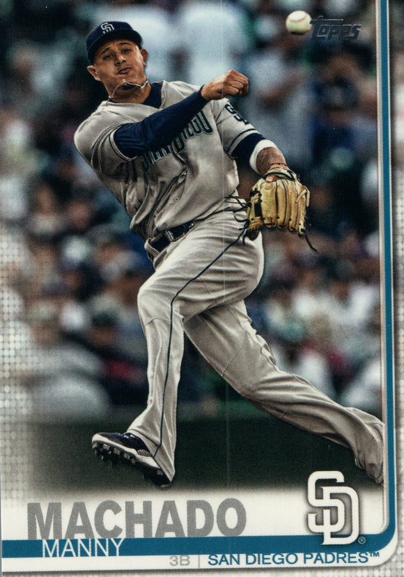 #500 Manny Machado san Diego Padres 2019 Topps Series 2 Baseball Card GYA