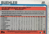 #445 Walker Buehler Trophy Los Angeles Dodgers 2019 Topps Series 2 Baseball Card GYA