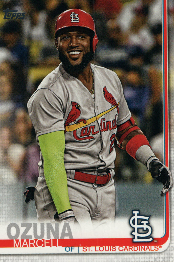 #503 Marcell Ozuna St Louis Cardinals 2019 Topps Series 2 Baseball Card GYA