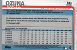 #503 Marcell Ozuna St Louis Cardinals 2019 Topps Series 2 Baseball Card GYA
