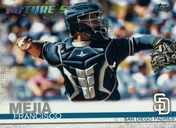 #446 Francisco Mejia Future Stars San Diego Padres 2019 Topps Series 2 Baseball Card GYA