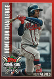 HRC-23 Ozzie Albies Atlanta Braves 2019 Topps Series 2 Baseball Card GYA