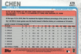#479 Wei-Yin Chen Miami Marlins 2019 Topps Series 2 Baseball Card GYA