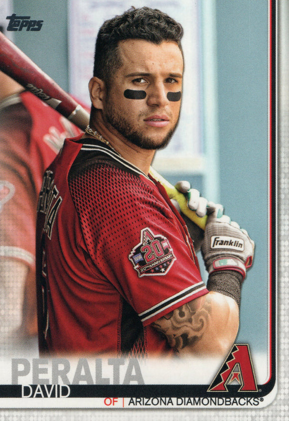 #352 David Peralta Arizona Diamondbacks 2019 Topps Series 2 Baseball Card GYA