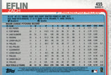 #455 Zach Eflin Philadelphia Phillies 2019 Topps Series 2 Baseball Card GYA