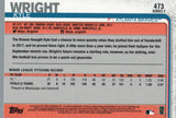 #473 Kyle Wright Rookie Atlanta Braves 2019 Topps Series 2 Baseball Card GYA