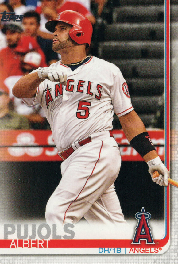 #437 Albert Pujols Los Angeles Angels 2019 Topps Series 2 Baseball Card GYA