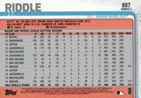 #607 J.T. Riddle Miami Marlins 2019 Topps Series 2 Baseball Card GAZ