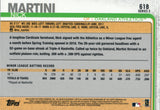 #618 Nick Martini Rookie Oakland Athletics 2019 Topps Series 2 Baseball Card GAZ