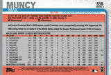 #658 Max Muncy Los Angeles Dodgers 2019 Topps Series 2 Baseball Card GAZ